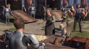 Это говорящий осёл. Шрек. 4К