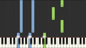 BabyTV - Sweet Dreams Slow EASY Medium 4K Piano Tutorial