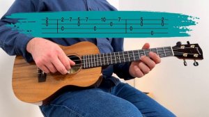 Minecraft C418 Subwoofer Lullaby Ukulele Beginner Tutorial