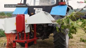 Tocator de crengi la tractor Demetra DM-80PTO, Измельчители веток Demetra - FlexMag Moldova