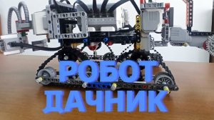 Робот № 18 от команды «Огородники» из школы робототехники ROBOSCHOOL.RU в г. Иркутск.