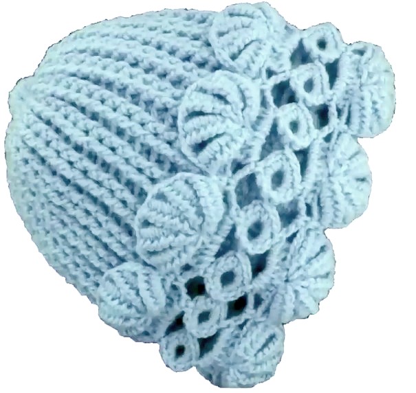 Вязание крючком: Необычная шапка. смотреть онлайн