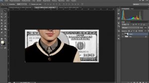 Доллар с вашим портретом / УРОКИ PHOTOSHOP