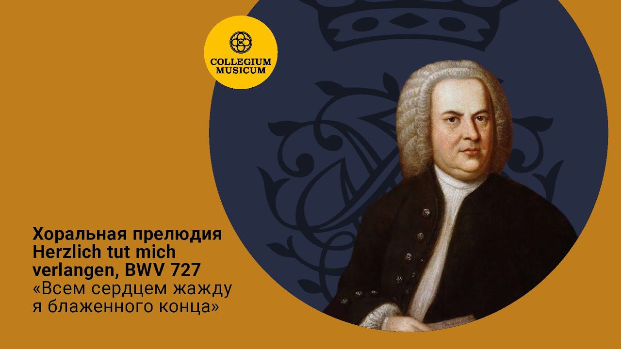 И.С.Бах Хоральная прелюдия Herzlich tut mich verlangen, BWV 727
