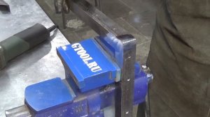 Зачистка шва под покраску. Фибровые круги.