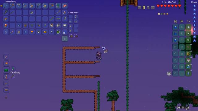 Terraria Tutorial--How to Build a Mushroom Farm (Bait Farm) смотреть онлайн