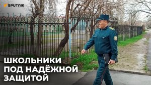 За всеми школами Ташкента закрепили сотрудников ОВД
