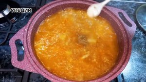 Суп гречневый с тушенкой