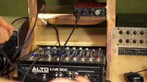 Easy way to Connect  Audio Interface to a Mixer