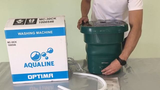 Обзор на стиральную машину OPTIMA МС-30СК малютка смотреть онлайн