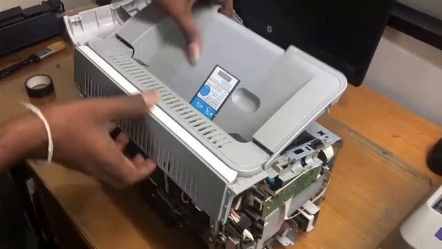 How to Fix Paper Jam Issue in HP LaserJet P1102 смотреть онлайн