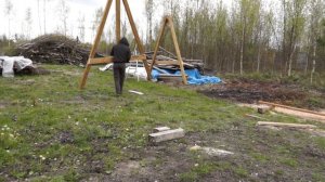 Изготовление детских качелей