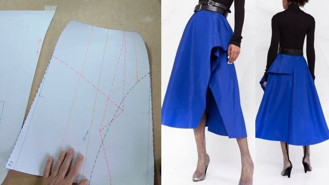 моделируем юбку Modelado De Falda #курсыкройкиишитья  #валерийпрокудиншитьё #diseño.