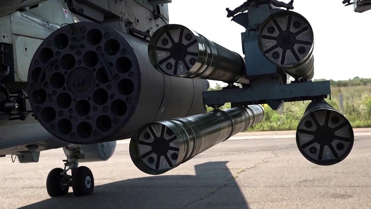 Боевая работа российской фронтовой авиации в репортаже Первого канала