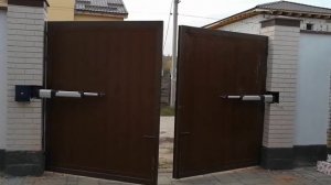 Монтаж распашной автоматики BFT (Италия) Киевская область.