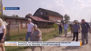 Больше 100 деревень Владимирской области борются за звание самой красивой