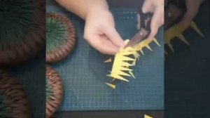 Шикарная серединка. Мастер класс подсолнух часть 1 платного мк ( серединка )