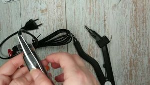 Щипцы или Паяльник для микро наращивания волос с AliExpress, с температурой разогрева 220 градусов