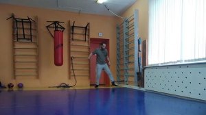 Разминка с резинкой