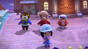 Villagers in Plaza| Animal Crossing New Horizons| 8.23.2021