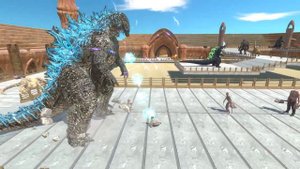 Godzilla 2021 VS Super Godzilla Arena Death Run - Animal Revolt Battle Simulator