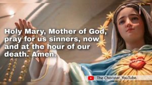 The Holy Rosary Prayer. @thechorister