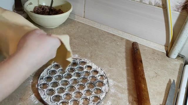Домашние пельмени! Самый лучший рецепт теста для пельменей!
