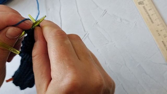 28 петель носочки для малышей