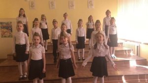 Школьный вокальный ансамбль _Муза_ поздравляет с днём Великой победы!.mp4