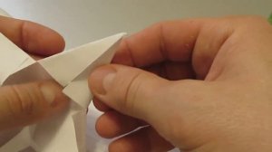 Оригами РОЖДЕСТВЕНСКАЯ ЗВЕЗДА 3D - елочная игрушка из бумаги своими руками