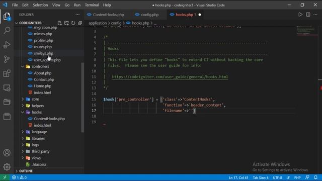 CodeIgniter 3 in Tamil - 49 - How to use HOOKS for header and footer
