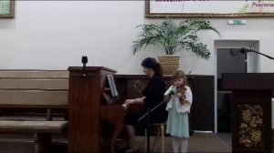 Христианская музыка. Птичка села на окошко.