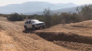 Renault Duster - диагональное вывешивание в горах Крыма !!!
