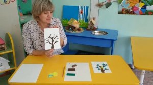 Пластилинография "Весеннее дерево"