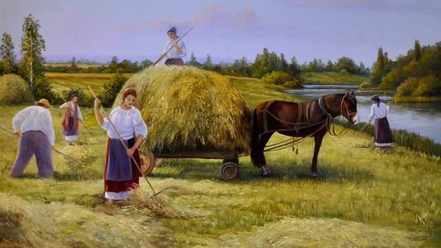 Кавто цёрат тикше ледить (Два парня траву косят | [cc] 🇷🇺) — Мерема / Kavto cörat tikše lediť
