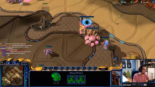 StarCraft 2: Disruptor Drops Into Void Rays! смотреть онлайн