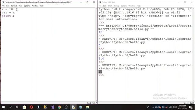 Python Programming Tutorial(for beginners) #2 - Basic Operations And Input