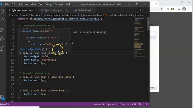 Add extra style to the Oracle APEX application builder смотреть онлайн