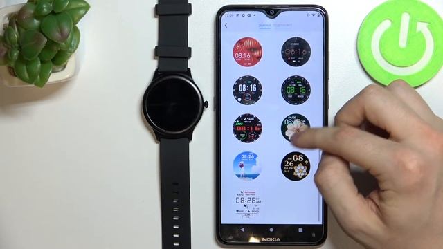 Как установить дополнительный циферблат на Colmi V31 / Настройки циферблата на Colmi V31 смотреть онлайн
