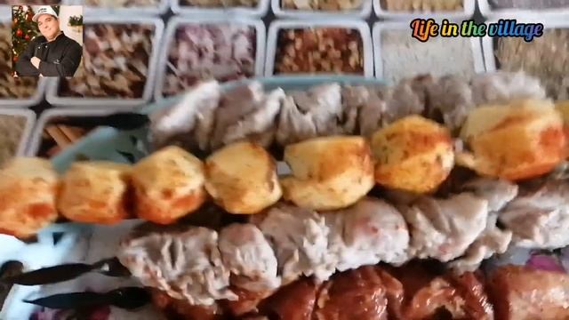 Шашлык в тандыре(Четыре маринада), как обжечь новый самодельный тандыр.