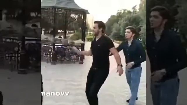 Танец пяного чеченца