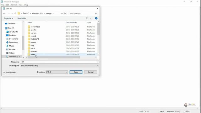 How to run first PHP program in XAMPP Server