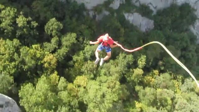 Игорь Ткачев Rope Jumping with Skyline X-Team in Crimea смотреть онлайн