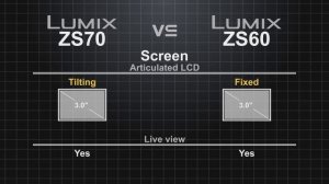 Panasonic Lumix DC-ZS70 (TZ90) vs Panasonic Lumix DC-ZS60 (TZ80)