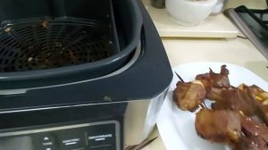 Grill Ninja!!!Шашлык из ребрышек говядины в Гриле Ninja!!!Shish kebab in Ninja Grill