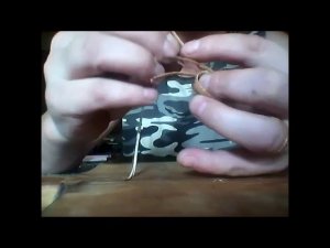 Кольцо из бересты "Шахматка"