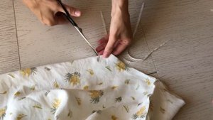 Сшила льняную блузку за час! Очень просто и легко.