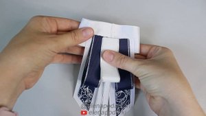 ? Галстук брошь из лент мастер-класс ? / DIY SCHOOL