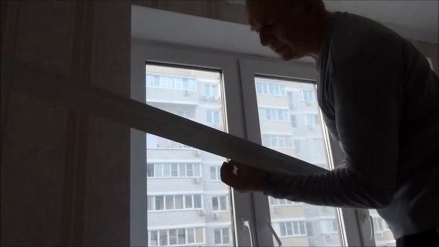 Крепление карниза к потолку , простой и надежный  способ