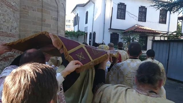 Лития в храм "Свето Успение Богородично" град Казанлък 14 август 2019г смотреть онлайн